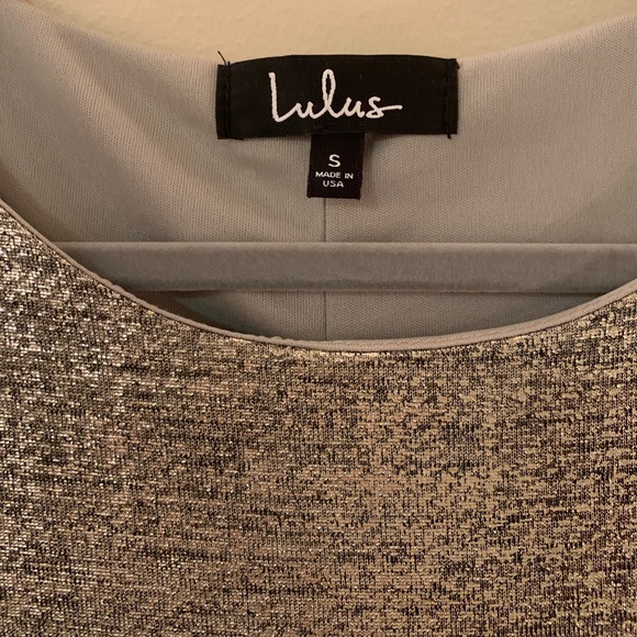 Lulus Gold Dress - Picture 7 of 7